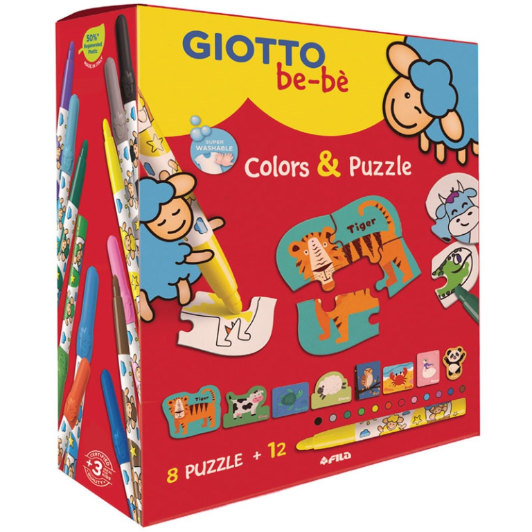 GIOTTO BE-BE' COLORS & PUZZLE