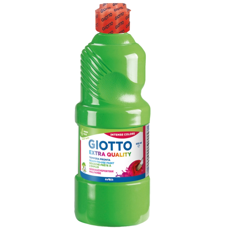 TEMPERA 500ML VERDE CHIARO GIOTTO