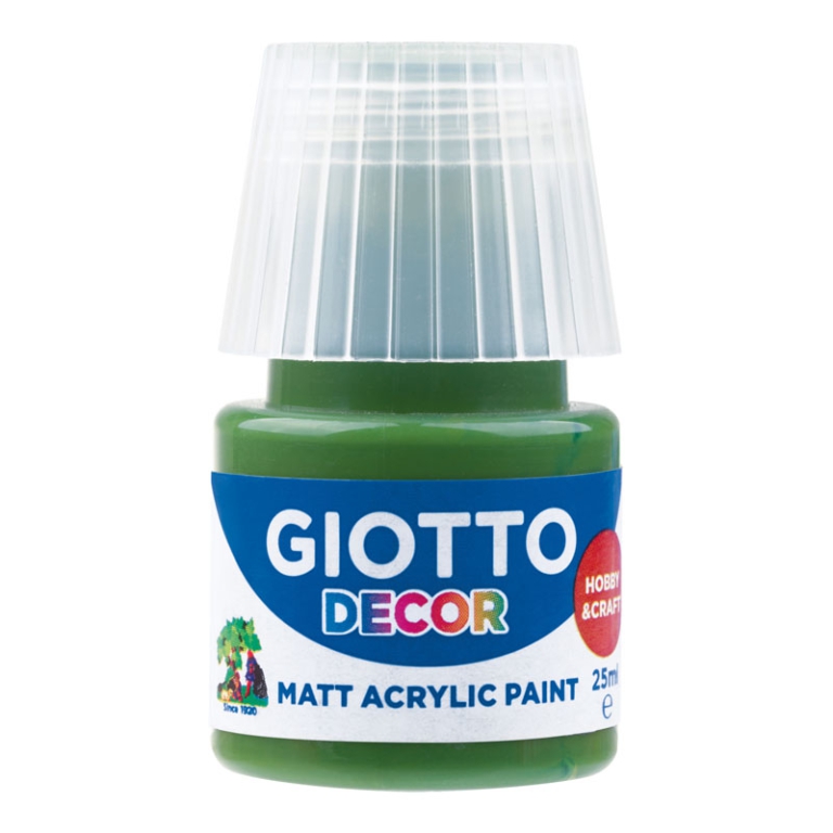 TEMPERE DECOR ACRYLIC 6PZ 25ML VERDE BOSCO