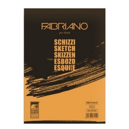 BLOCCO SCHIZZI A3 COLLATO 120FG 90GR 29,7X42