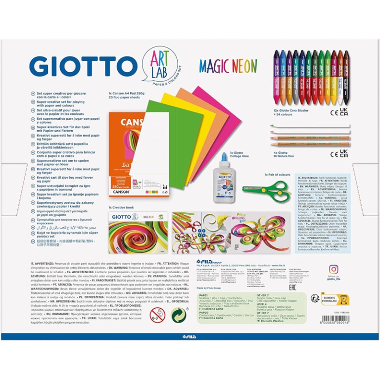 GIOTTO ART LAB MAGIC NEON 5