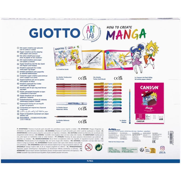 GIOTTO ART LAB MANGA 5