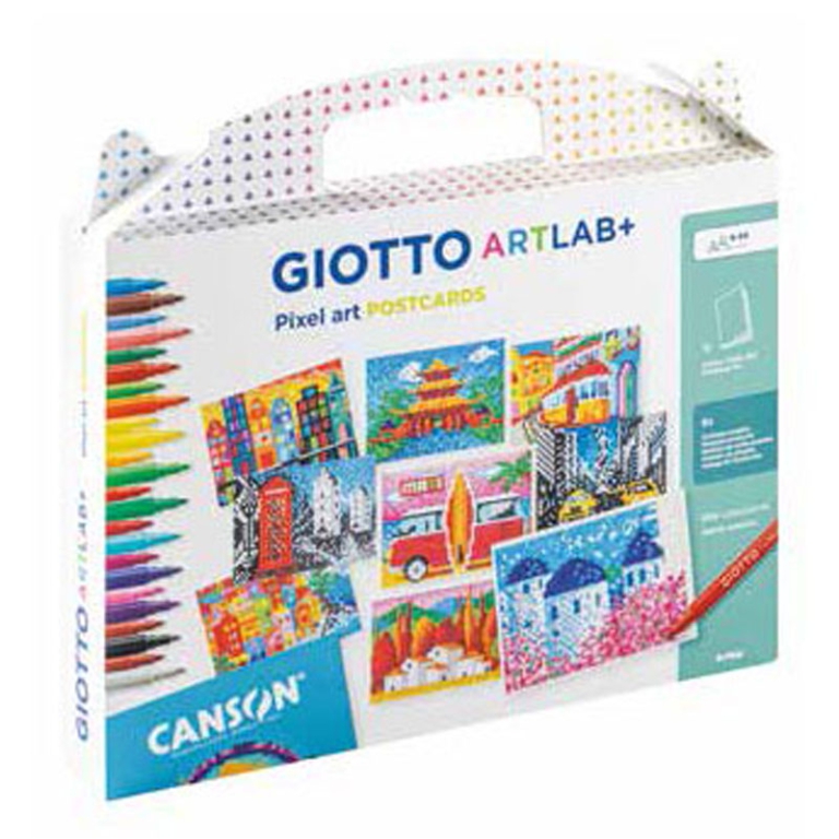 GIOTTO PIXEL ART MAXI POSTCARDS ARTLAB+