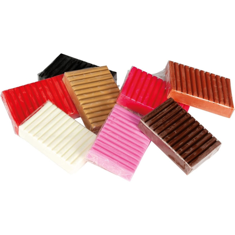 PASTA DA MODELLARE PONGO 8PZX33GR COLORI SKIN 3