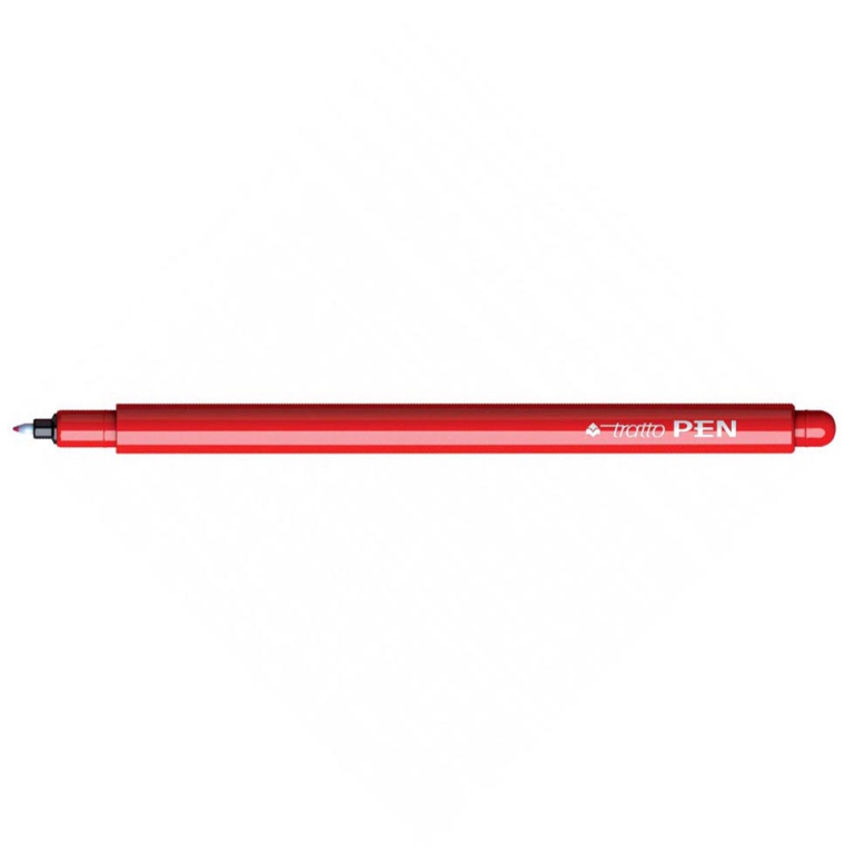 TRATTO PEN 12PZ ROSSO PENNARELLO 02 FILA 2