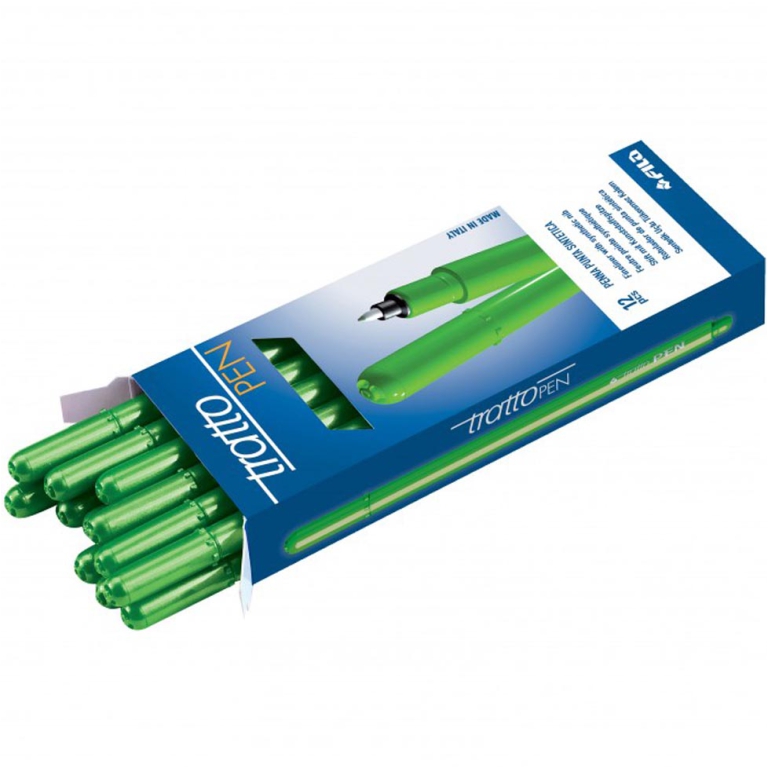 TRATTO PEN 12PZ VERDE CHIARO PENNARELLO 05 FILA 3