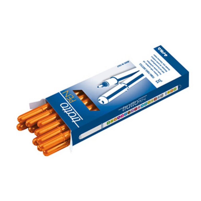 TRATTO PEN 12PZ ARANCIO FLUO PENNARELLO 14 FILA 2