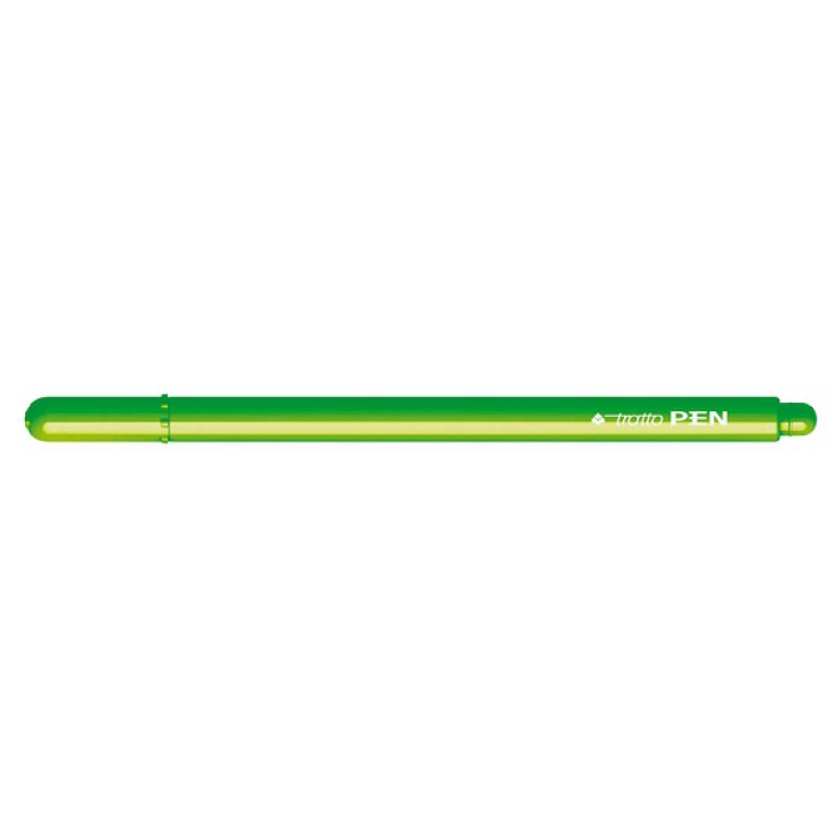 TRATTO PEN 12PZ VERDE FLUO PENNARELLO 15 FILA