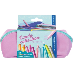 GIOTTO CANDY COLLECTION  POCHETTE 12 TRATTO PEN