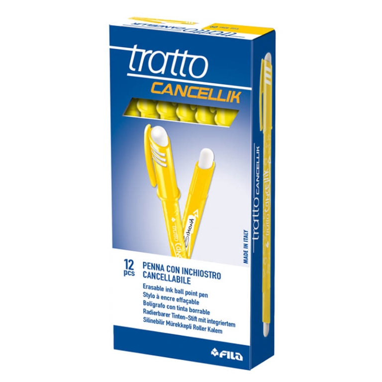 SFERA CANCELLIK GIALLO 12PZ TRATTO 3