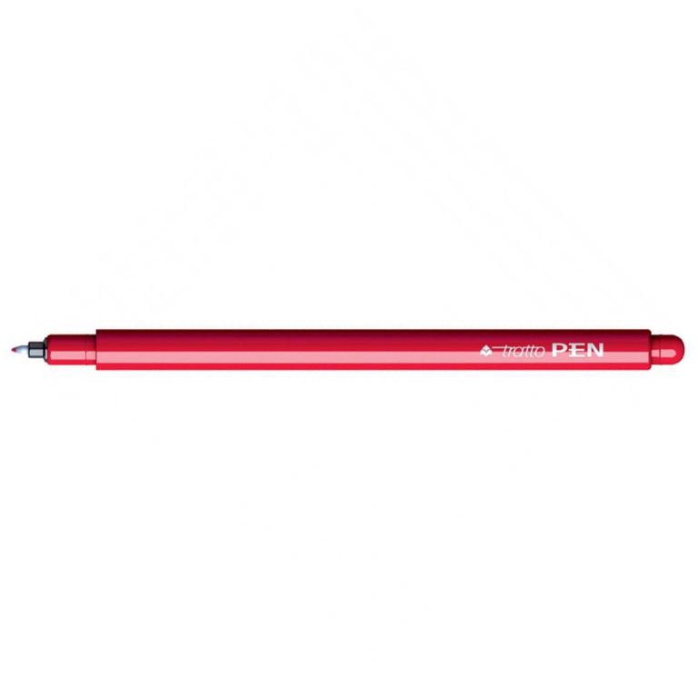 TRATTO PEN 12PZ ROSSO CARMINIO PENNARELLO 17 FILA 2