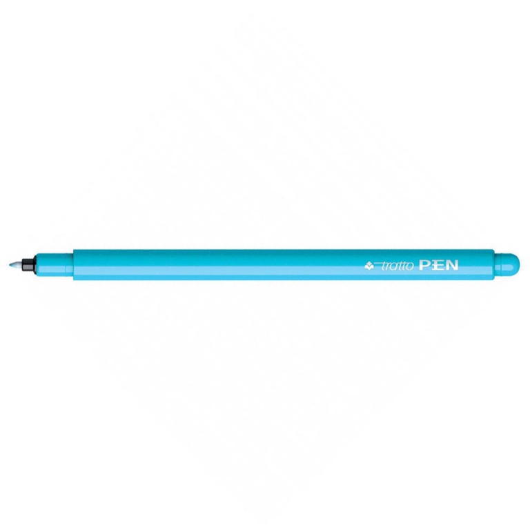 TRATTO PEN 12PZ AZZURRO CIELO PENNARELLO 19 FILA 2