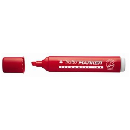 TRATTO MARKER ROSSO 12PZ PENNARELLO SCALPELLO