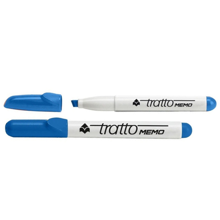 TRATTO MEMO 4 COLORI PER LAVAGNA SCALPELLO GRANDE 3