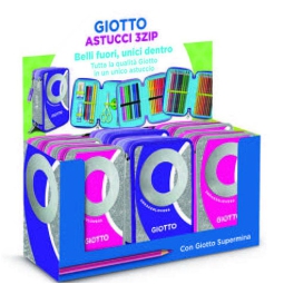 ASTUCCIO GIOTTO 3 ZIP 18+18 FILA SUPERMINA