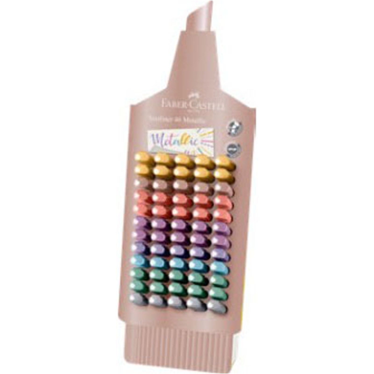 EVIDENZIATORI 60PZ TEXTLINER46 METALLIC EXPO FABER
