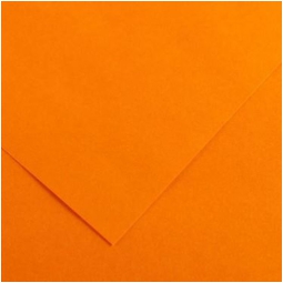FOGLI DISEGNO A4 220GR 50FG MANDARINO COLORLINE