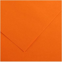 FOGLI DISEGNO A4 220GR 50FG ARANCIONE COLORLINE
