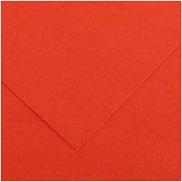 FOGLI DISEGNO A4 220GR 50FG ROSSO VIVO COLORLINE