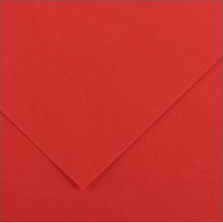 FOGLI DISEGNO A4 220GR 50FG ROSSO COLORLINE