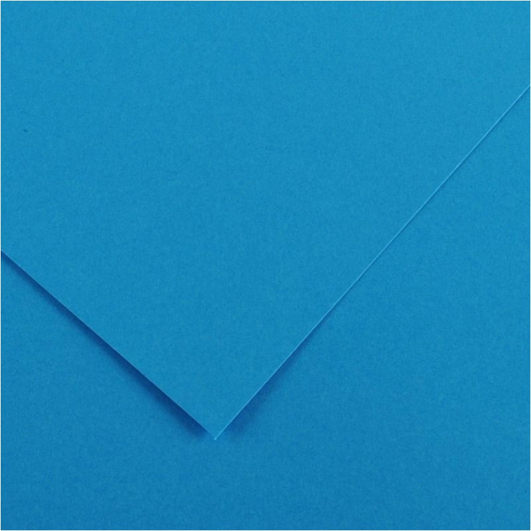 FOGLI DISEGNO A4 220GR 50FG AZZURRO COLORLINE