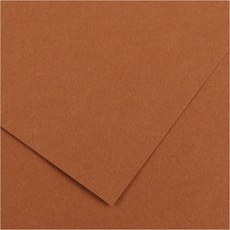 FOGLI DISEGNO A4 220GR 50FG NOCCIOLA COLORLINE