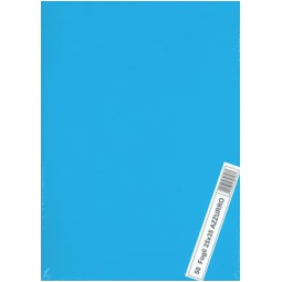 FOGLI DISEGNO 25X35 220GR 50FG AZZURRO L/R