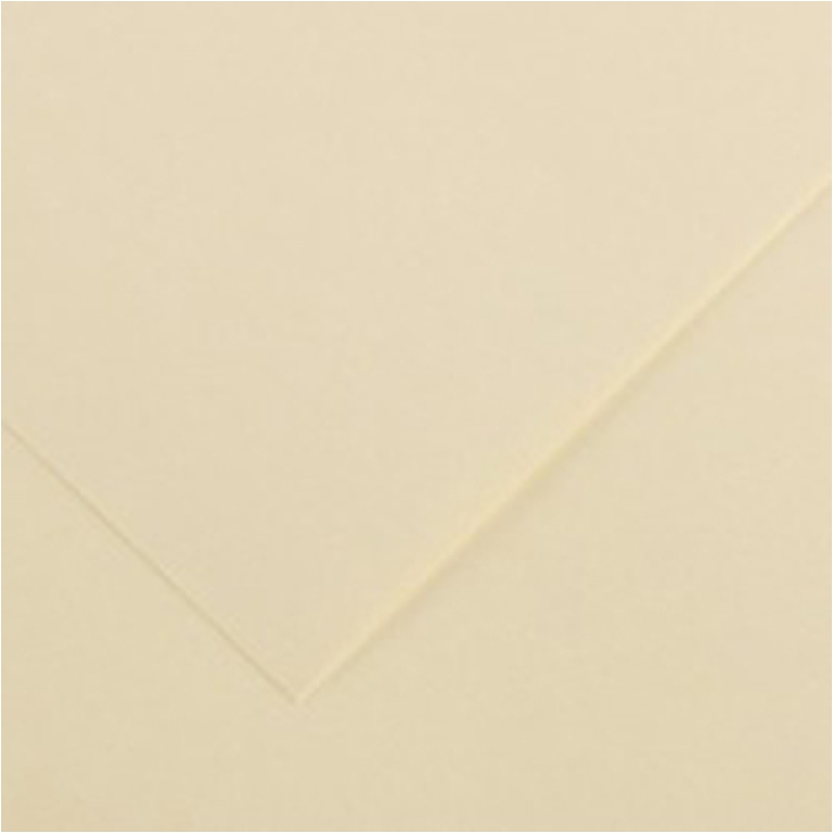 FOGLI DISEGNO 50X70 220GR 25FG CREMA COLORLINE