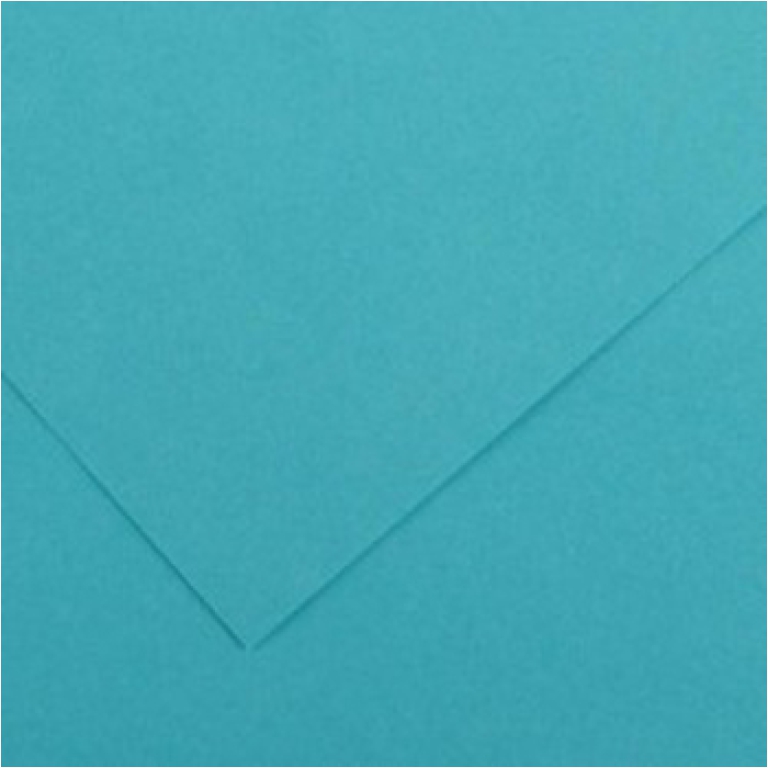 FOGLI DISEGNO 50X70 220GR 25FG BLU PRIMARIO COLORL