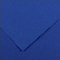 FOGLI DISEGNO 50X70 220GR 25FG BLU MARE  COLORLINE