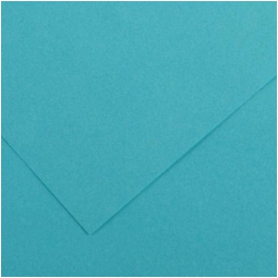 FOGLI DISEGNO 50X70 220GR 25FG TURCHESE COLORLINE