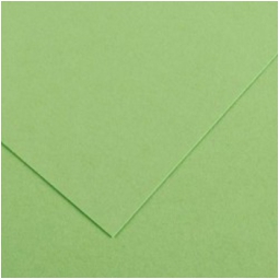 FOGLI DISEGNO 50X70 220GR 25FG VERDE MELA COLORLIN