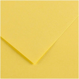 FOGLI DISEGNO 50X70 220GR 25FG GIALLO PAGLIA COLOR