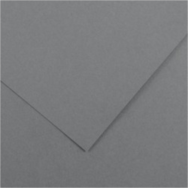 FOGLI DISEGNO 50X70 220GR 25FG GRIGIO SCURO COLORL