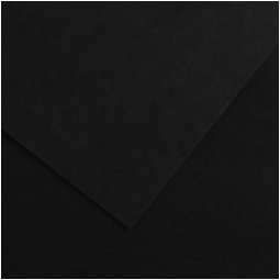 FOGLI DISEGNO 50X70 220GR 25FG NERO COLORLINE