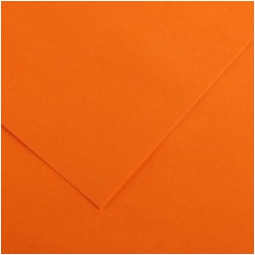 FOGLI DISEGNO 50X70 220GR 25FG ARANCIONE COLORLINE