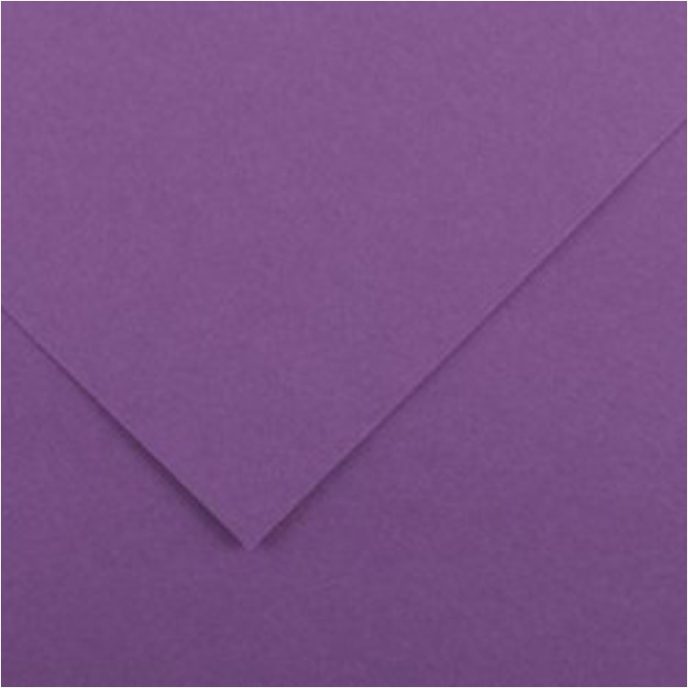 FOGLI DISEGNO 50X70 220GR 25FG VIOLA COLORLINE