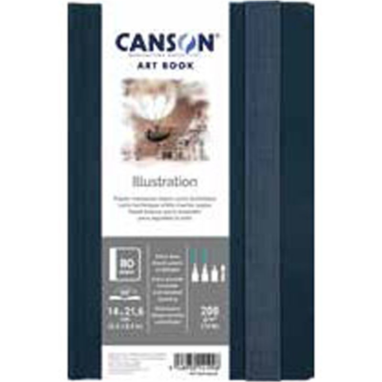 ART BOOK A5 ILLUSTRATION RILEGATRICE L.LUNGO 80PG 200GR