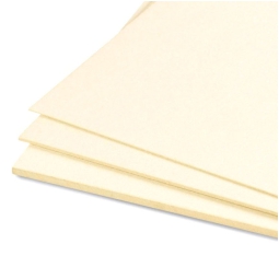 FOGLI 70X100 10PZ 3MM    CARTONLEGNO AVORIO