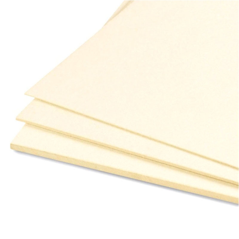 FOGLI 70X100 10PZ 3MM    CARTONLEGNO AVORIO