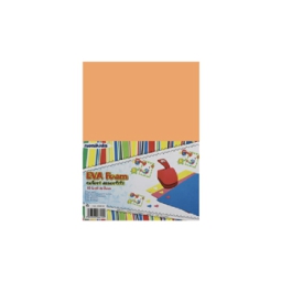 EVA FOAM CREPP 2MM 40X60 ARANCIO 10FG
