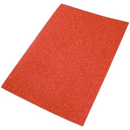 EVA FOAM CREPP 2MM 40X60 ARANCIO GLITTER 10FG