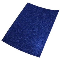 EVA FOAM CREPP 2MM 40X60 BLU GLITTER 10FG