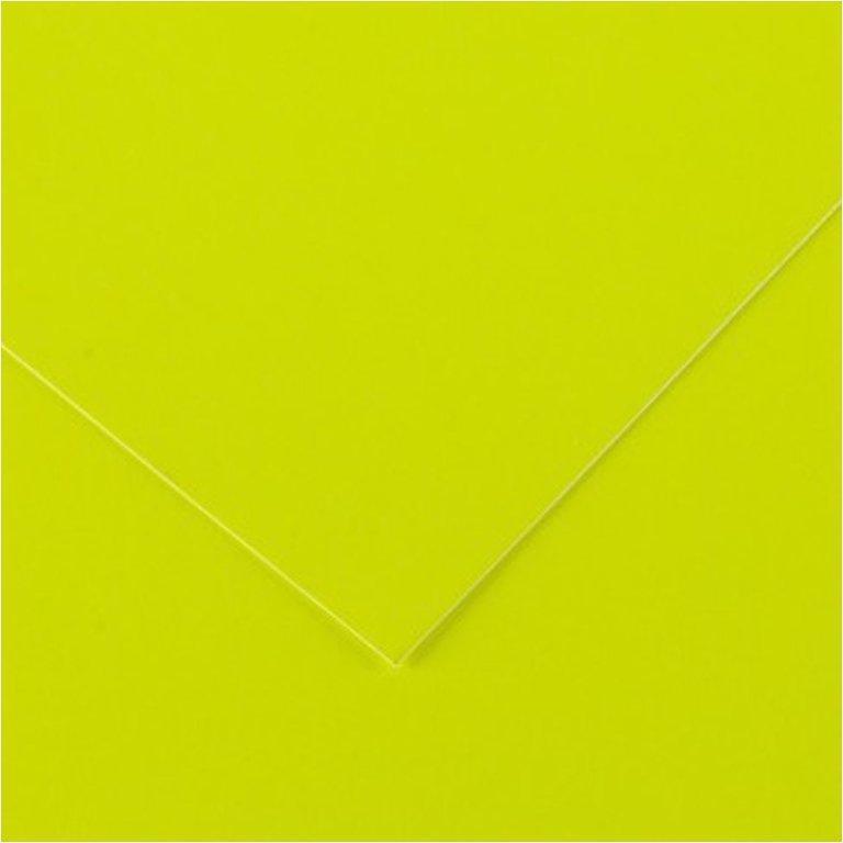 FOGLI FLUO 50X70 10PZ GIALLO 250GR