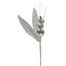 FIORI SPIGA 12PZ ARGENTO L6CM