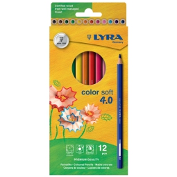 LYRA COLOR SOFT 4,0      12 COLORI 6 CONFEZIONI