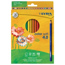 LYRA COLOR SOFT 4,0      18 COLORI 6 CONFEZIONI