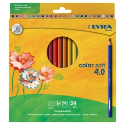 LYRA COLOR SOFT 4,0      24 COLORI 6 CONFEZIONI