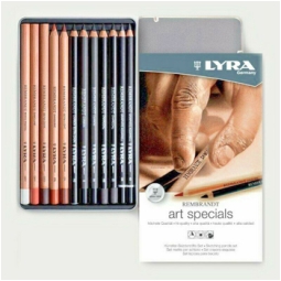 LYRA REMBRANDT SET 12PZ  ARTIST SCATOLA METALLO