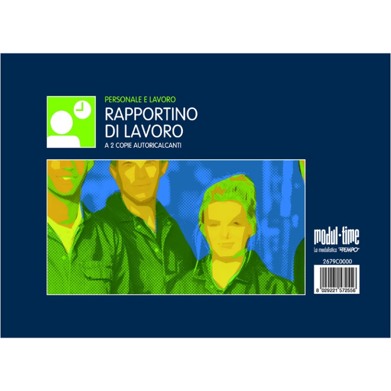 RAPPORTINO DI LAVORO A5  50X2COPIE AUTORICALCANTE 3